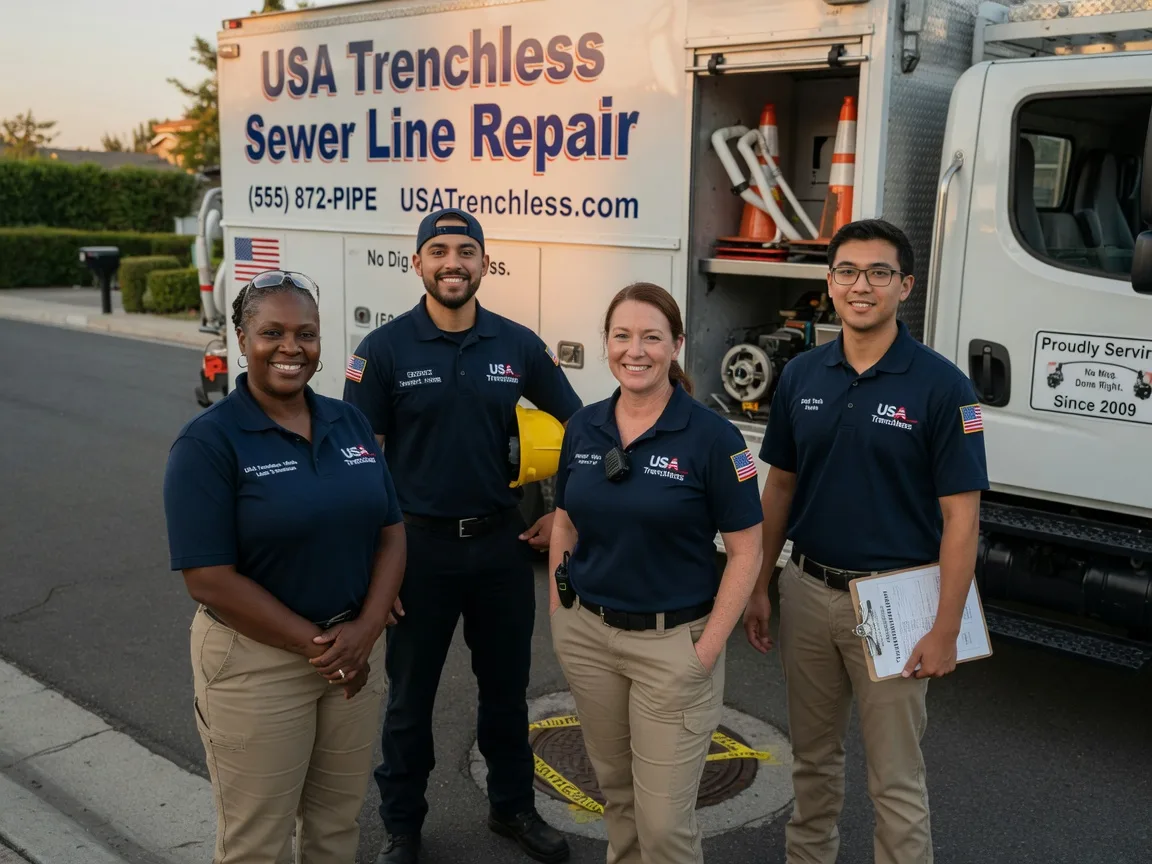 Sewer Line Repair company in Sharpsburg, GA